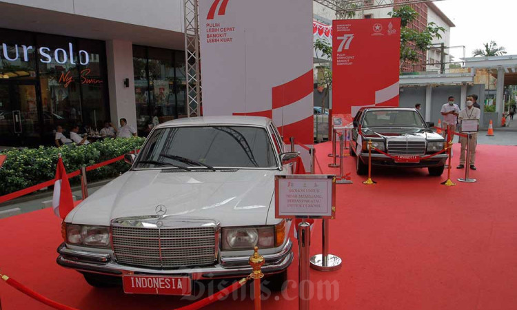 Mobil Kepresidenan Dari Tujuh Periode Presiden Dipajang di Gedung Sarinah