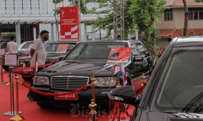 Mobil Kepresidenan Dari Tujuh Periode Presiden Dipajang di Gedung Sarinah