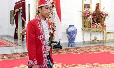 Presiden Jokowi Kenakan Baju Adat Buton Pada HUT ke-77 Kemerdekaan RI