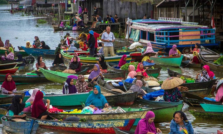 Kunjungan Wisatawan di Kalimantan Selatan Melonjak Tinggi