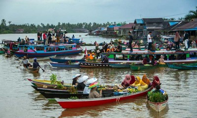 Kunjungan Wisatawan di Kalimantan Selatan Melonjak Tinggi