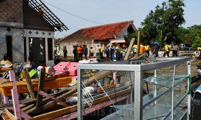 Bencana Angin Kencang di Madiun