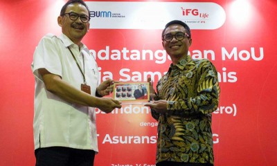 IFG Life Lakukan Sinergi Dengan PT Pos Indonesia