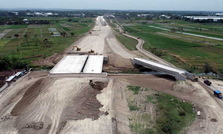 Pekerjaan Konstruksi Proyek Tol Solo-Yogyakarta Telah Mencapai 40,54 Persen