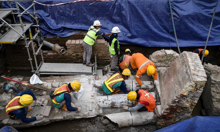 Penemuan Sejumlah Cagar Budaya di Proyek MRT Fase 2