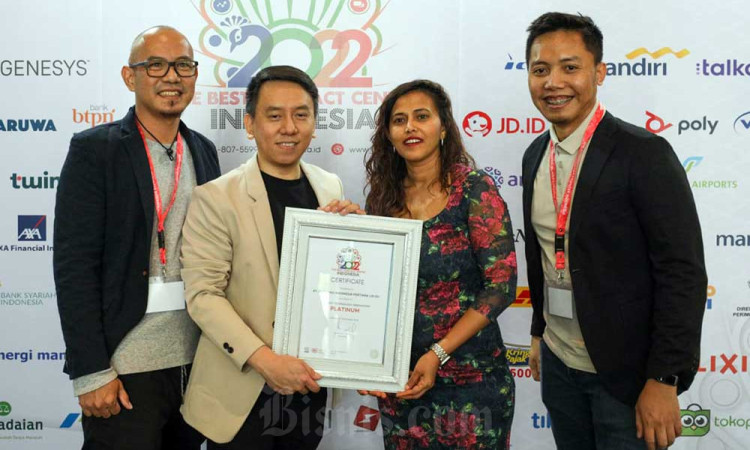 JD.ID Terima Penghargaan The Best Contact Center Award 2022