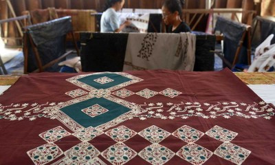 Produksi Kain Batik Khas Aceh Meningkat Mencapai 350 Lembar Per Bulan