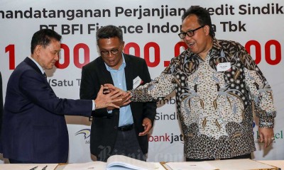 Bank DKI Jadi Leas Arranger Sindikasi Kredit Denngan BFI Senilai Rp1,6 Triliun