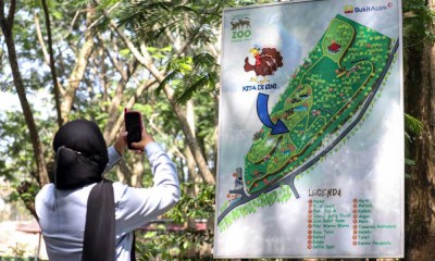 PT Bukit Asam Tbk. (PTBA) Membuat Mini Zoo dan Jogging Track di Reklamasi Bekas Tambang Batu Bara