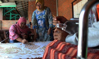 Pelatihan Membatik Untuk Para Penyandang Disabilitas di Jawa Timur