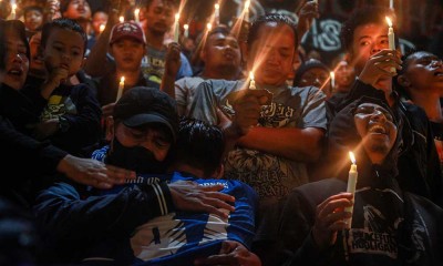 Aksi Solidaritas Untuk Korban Tragedi Stadion Kanjuruhan Malang 