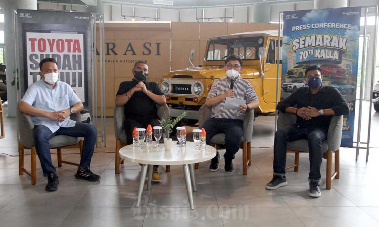 Kalla Toyota Mencatatkan Penjualan Sebanyak 15.159 Unit Sepanjang Tahun Ini