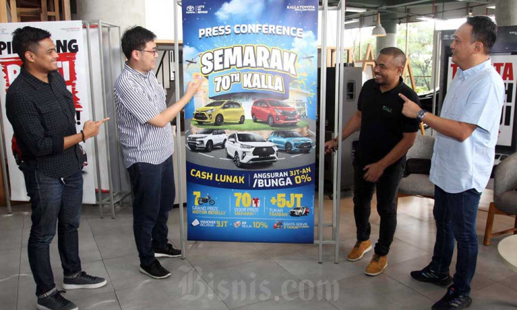 Kalla Toyota Mencatatkan Penjualan Sebanyak 15.159 Unit Sepanjang Tahun Ini