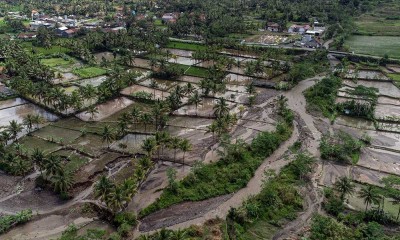 Lahan Pertanian di Tasikmalaya Rusak Diterjang Banjir Bandang