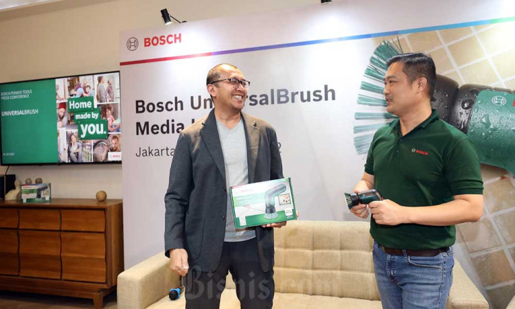 Bosch Perkenalkan UniversalBrush, Sikat Elektrik Multifungsi 