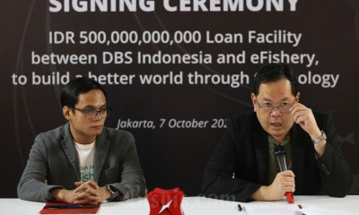 Bank DBS Indonesia Berikan Pinjaman Sebesar Rp500 Miliar Kepada eFishery