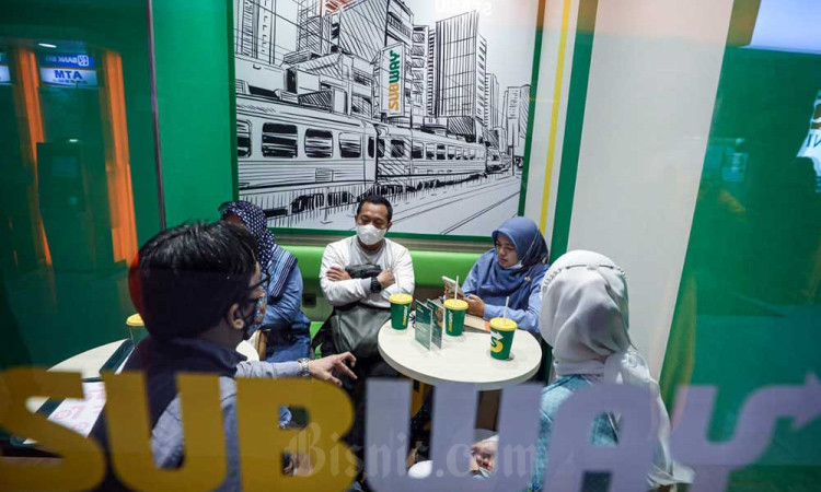 Subway Buka Resoranya Pertamanya di Stasiun Gambir