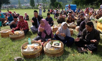 Tradisi Merti Desa di lembah gunung Sindoro-Sumbing Sudah Turun Menurun Sejak Ratusan Tahun