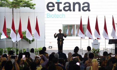 Presiden Joko Widodo Resmikan Pabrik Biofarmasi di Kawasan Industri Pulo Gadung