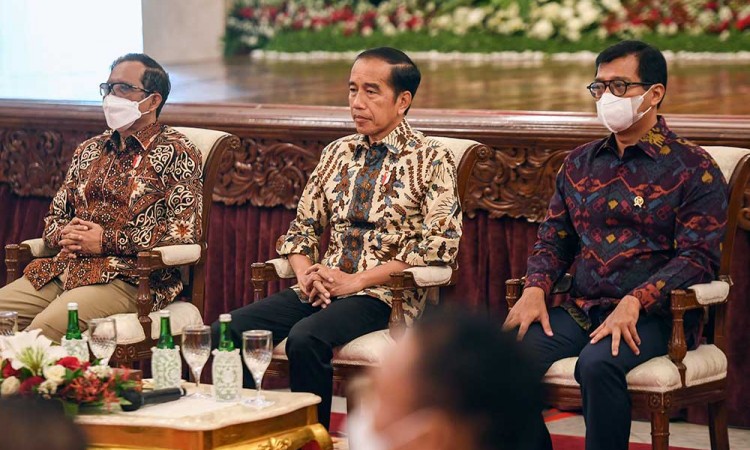 Presiden Jokowi Berikan Pengarahan Kepada Peserta Program Pendidikan Reguler Lemhanas