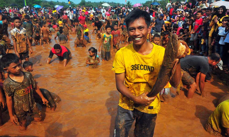 Kemeriahan Tradisi Gogo Lele di Jepara