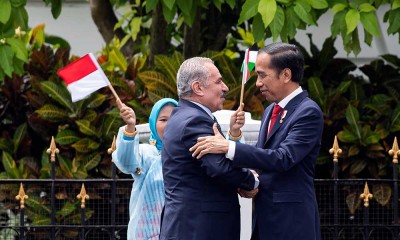 Presiden Jokowi Bahas Perjuangan Bangsa Palestina Saat Bertemu PM Palestina