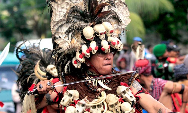 Pembukaan Kongres Masyarakat Adat Nusantara di Papua