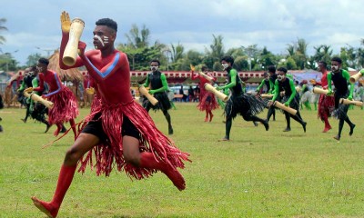 Pembukaan Kongres Masyarakat Adat Nusantara di Papua