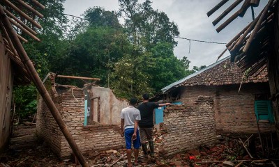 Sejumlah Rumah di Banten Rusak Akibat Hujan Deras Disertai Angin Kencang
