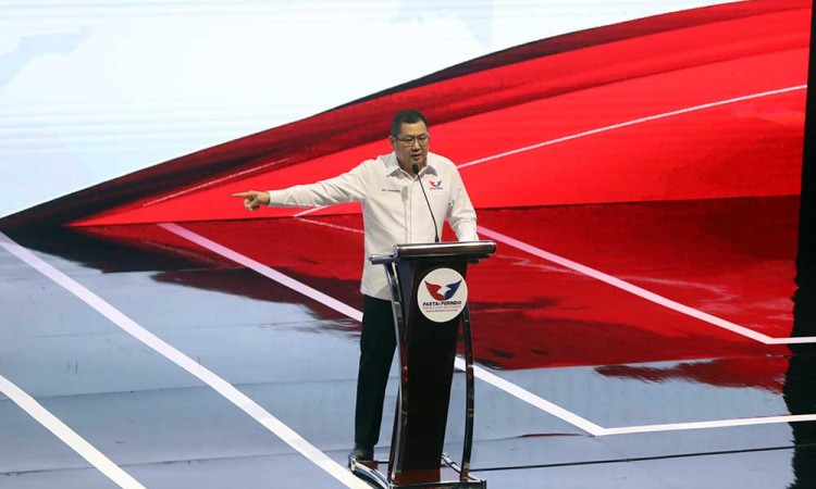 Presiden Joko Widodo Hadiri Puncak Acara HUT ke-8 Partai Perindo 