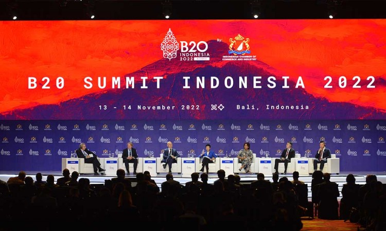 Anderson Tanoto Sampaikan Inovasi Group RGE Dalam B20 Summit Indonesia 2022