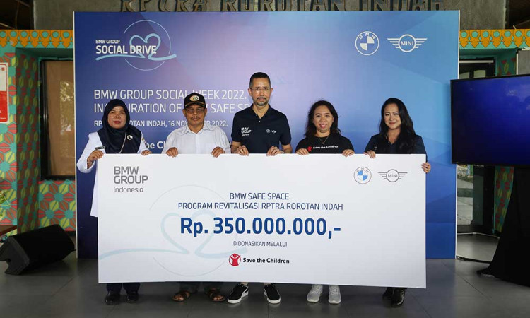 Sambut BMW Social Week 2022, BMW Group Indonesia Resmikan BMW SAFE SPACE di RPTRA Rorotan Indah