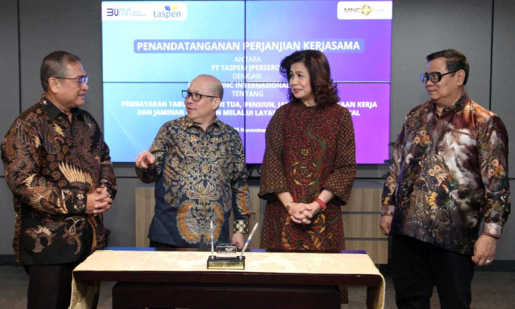 MotionBanking milik MNC Bank (BABP) Resmi Menjadi Mitra Bayar Digital Pertama PT Taspen (Persero)