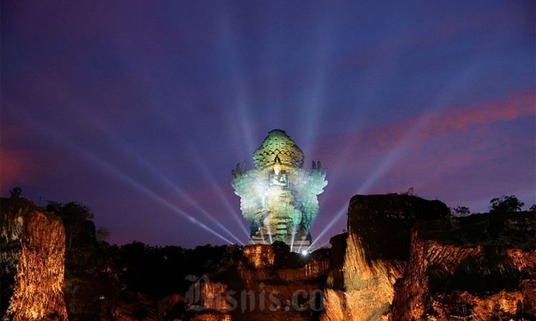 Kemegahan Gala Dinner Delegasi G20 di Taman Budaya Garuda Wisnu Kencana