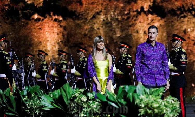 Kemegahan Gala Dinner Delegasi G20 di Taman Budaya Garuda Wisnu Kencana