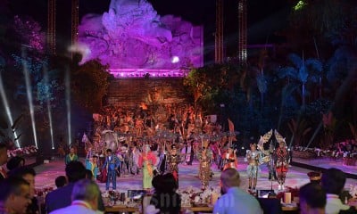 Pertunjukan Musik dan Tarian Tradisional Hibur Pemimpin G20 di Gala Dinner 