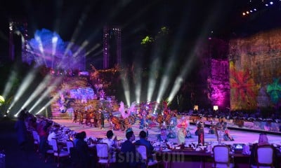 Pertunjukan Musik dan Tarian Tradisional Hibur Pemimpin G20 di Gala Dinner 