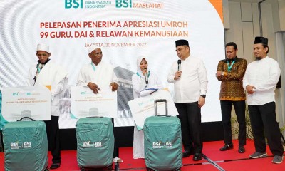 BSI Berangkatkan 120 Orang Guru, Da\'i, Relawan dan Tenaga Medis