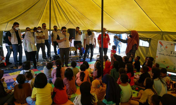 Jamkrindo Berikan Bantuan Untuk Korban Gempa Bumi di Cianjur