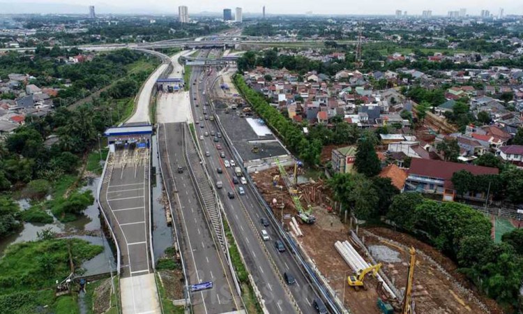 Proyek Penanganan Banjir Pada Ruas Tol Pondok Aren - Serpong KM 8+000