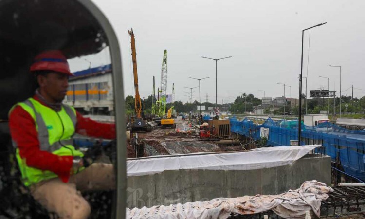 Proyek Penanganan Banjir Pada Ruas Tol Pondok Aren - Serpong KM 8+000