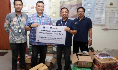 AXA Mandiri Bantu Korban Gempa Cianjur