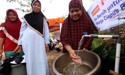 Guardian Bangun Fasilitas Air Bersih di Desa Ciapus Kabupaten Bandung
