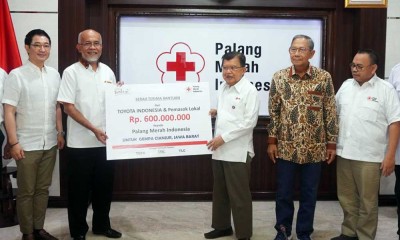 Toyota Indonesia Salurkan Bantuan Senilai Rp600 Juta Untuk Korban Gempa Bumi di Cianjur