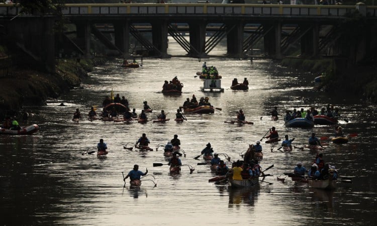 Festival Dayung Ciliwung Promosikan Kerjurnas Dayung 2022