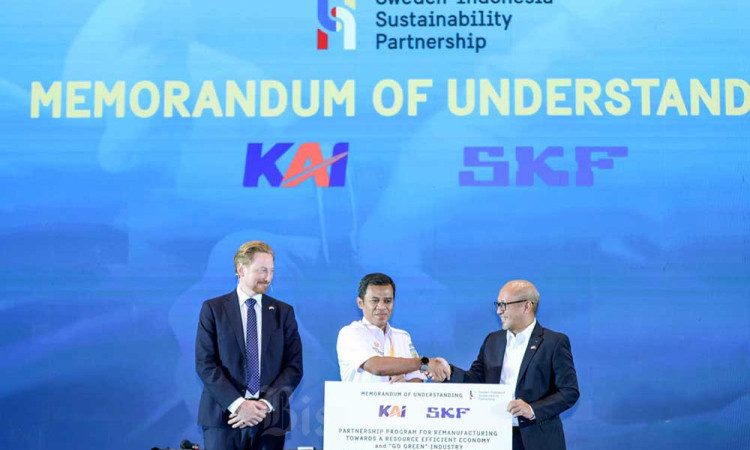 SKF Indonesia Kerja Sama Dengan KAI Tarkait Penyediaan Suku Cadang