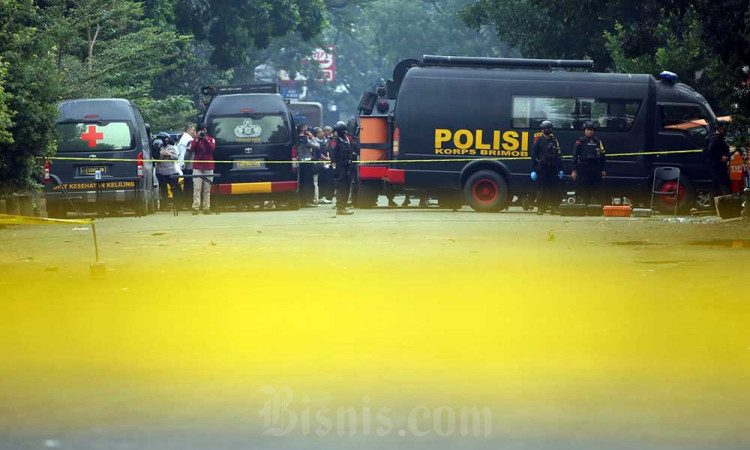 Suasana Terkini di Polsek Astana Anyar Bandung Setelah Ada Ledakan Bom Bunuh Diri