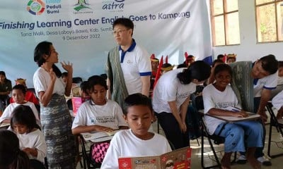 Asuransi Astra Resmikan Learning Center English Goes To Kampung di NTT