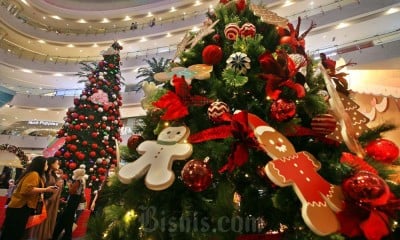 Menyambut Natal dan Tahun Baru, Pusat Perbelanjaan di Jakarta Mulai Bersolek