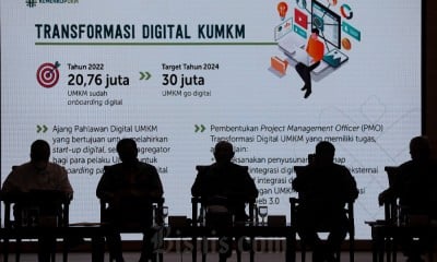 Kementerian UMKM Targetkan 24 Juta UMKM Sudah Terdigitalisasi Pada Tahun Depan